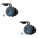 thumbnail image 4 of Riwesomey de coche de 12 V-24 V, 2 puertos, adaptador de corriente de montaje en enchufe para encendedor de cigarrillos con interruptor táctil Luz azul/2 puertos 2piezas Riwesomey CBP045530, 4 of 6