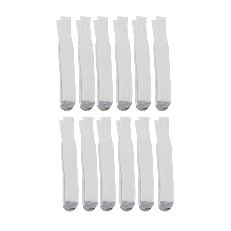 Hanes Men's Double Tough Over-the-Calf Socks, 12-Pack photo 3