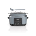 thumbnail image 3 of Ninja 14-in-1 PossibleCooker PRO 8.5-qt Multi-Cooker, with Slow Cooker, Dutch Oven, Steamer & More, Glass Lid & Integrated Spoon, Oven Safe Pot to 500°F, MC1001 Sea Salt Gray, 3 of 10