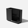 thumbnail image 4 of Veradek Block Series Span Short Plastic Planter - Black, 4 of 10