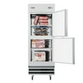 thumbnail image 4 of Koolmore 29" Commercial Stainless Steel Half Door Reach-In Freezer in Silver, 4 of 14