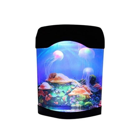 

Jellyfish Tank Marine World Swimming Mood Light LED Colorful Aquarium Night Lights Children s Lamp Decorative Lights