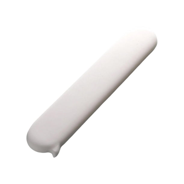 Reposamuñecas para teclado, almohadilla de escritorio ergonómica de gel antideslizante para trabajo, almohadilla de reposamuñecas para computadora Blanco