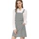 thumbnail image 1 of Disfraz De Dde San Patricio PaMujer, CorrAjustable Por EnciDe Rodilla, Vestido General, FalCon Tirantes Gris verde M, 1 of 6