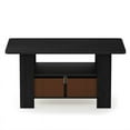 thumbnail image 5 of Furinno Andrey Coffee Table with Bin Drawer, Americano/Medium Brown 11158AM/MBR, 5 of 6