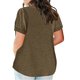 thumbnail image 3 of Neewe Womens Plus Size Summer Tops V Neck Short Sleeve Shirts Casual Blouses Flowy Boho Clothing Trendy 2026, 3 of 6