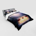 thumbnail image 3 of Ambesonne Sports Bedding Set 3 Pcs, Basketball Tournament, Twin XL, Beige Navy Brown, 3 of 3