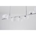 thumbnail image 3 of Bethel International Chandelier Chrome Metal & Glass, 3 of 5