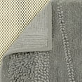 thumbnail image 5 of Mohawk Home Plush Cotton Fade/Stain Resistant Non-slip Machine Washable Bath Mat, Cool Grey, 2' 3" x 3' 9", 5 of 8