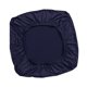 thumbnail image 1 of Funda para silla de oficina, fácil de instalar, elástica, protectora, para cojín de asiento. Azul marino, 1 of 9