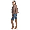 thumbnail image 3 of Chamarra de piel sintetica Roman Fashion /Juvenil, 115 (Cafe) cafe CH, 3 of 5