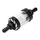 thumbnail image 2 of Glass Fuel Filter Element Aluminium Alloy Shell Replacement for Cars ATV SUVs Motorcycles Pit BikesBlack, 2 of 5