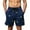 Dark Blue, variant on Stamzod Mens Board Shorts with Pocket Print Summer Vacation Swim Trunks Men Casual Loose Bathing Suit Swimwear Light Blue S
