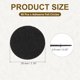 thumbnail image 2 of Uxcell 60 Pcs Círculos de Fieltro Adhesivos, 30mm Diámetro 0.8mm Grosor Círculos de Tela No Tejida Redondos Pegatinas de Muebles Pre Cortadas para Manualidades de Costura, Negro, 2 of 7