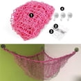 thumbnail image 3 of Practical Stuffed Animal Toys Hammock Kids Toy Hammock Net Large Mesh Toy Organizer Storage Hanging Wall Corner Nets, 3 of 7