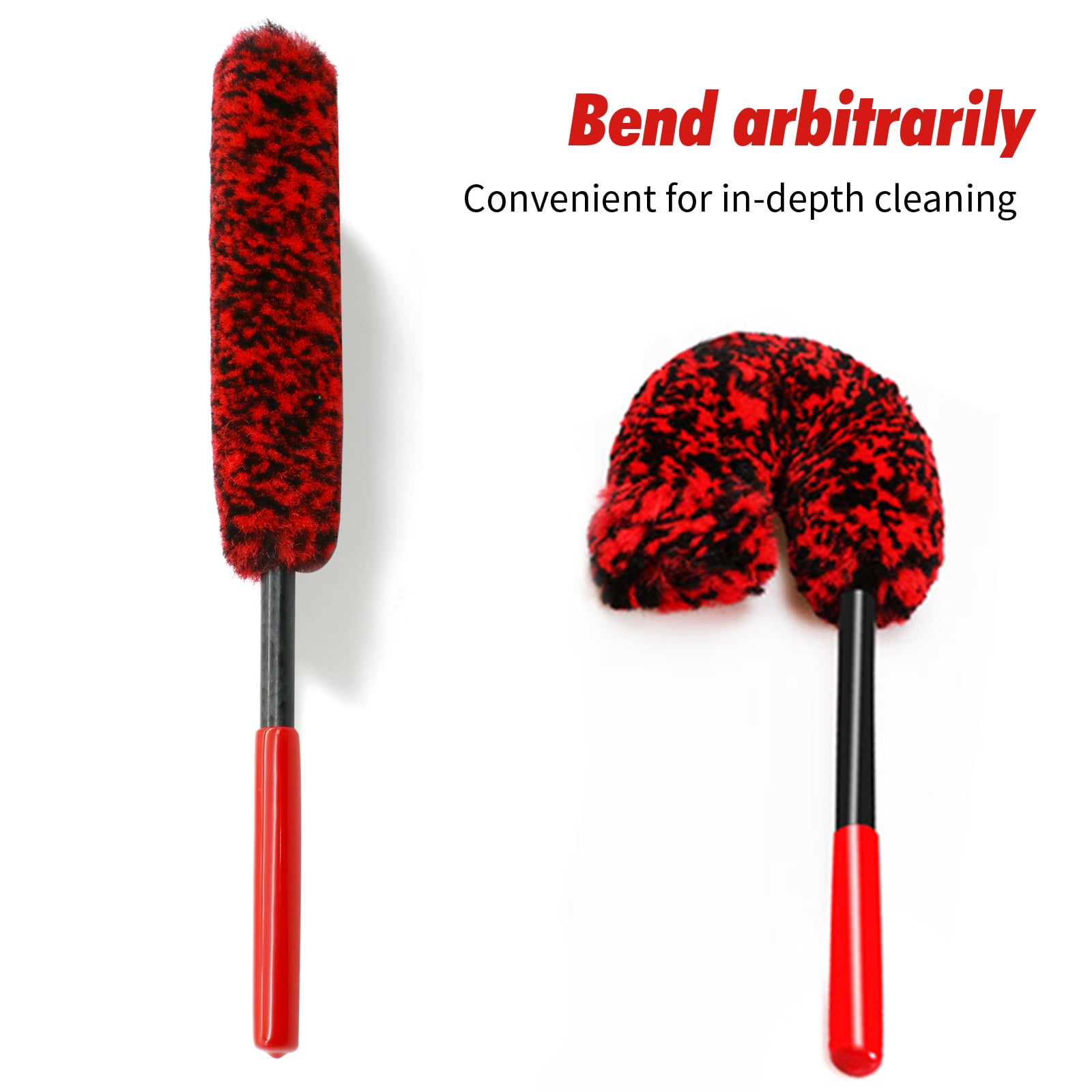 19 inch Microfiber Wheel & Rim Brush, Multipurpose Auto & Car Detailing ...