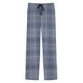 thumbnail image 6 of purcolt Mens Plaid Pajama Pants Drawstring Elastic Waist Lightweight Sleep Pants Lounge Pants Sleepwear PJ Bottoms with Pockets, 6 of 7