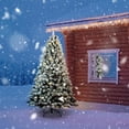 thumbnail image 4 of Árbol de Navidad Maylaviu artificial flocado de 1,2 m con piña de pino, 4 of 7