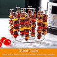 thumbnail image 3 of Soporte del pincho de acero inoxidable 304 YONGSHENG para Freidora de aire 6Qt, 3 of 5
