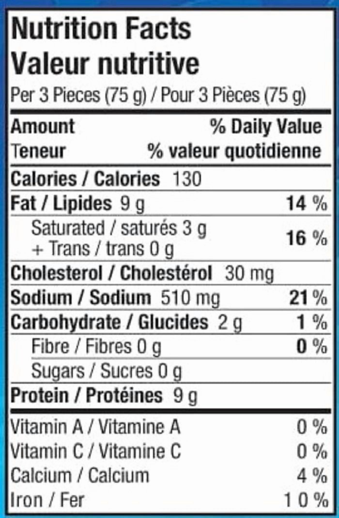 Montalva Sausages, sell quantity 160g (6pcs can)