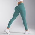 thumbnail image 2 of DAFEI Workout Leggings for Women High Waisted Seamless Track Pants 31" for Yoga Gym, 2 of 4