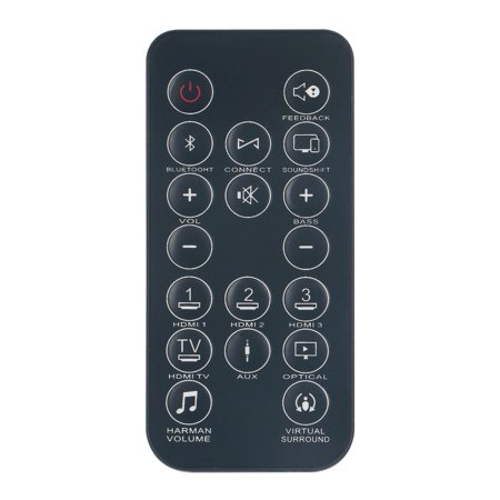 Vinabty JBLBAR31BLKAM Replaced Remote Control Fit for JBL 3.1-Channel 4K Ultra HD Soundbar JBLBAR31BLKAM
