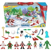 Imaginext DC Super Friends Batman Advent Calendar, 24-Piece Preschool Toys