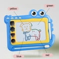 thumbnail image 4 of Crocodile Shaped Magnetic Drawing Board Reusable Handwriting Pad Creative Doodling Tool Versatile Sketching Board for Home Office Desk Decor Artistic Expression Non-Toxic Writing Surface, A, 1pc, 4 of 6