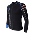 thumbnail image 4 of Chaqueta De Neopreno De 3 Mm Para Hombre Chaqueta Delantera M SM SunniMix Chaqueta de neopreno para hombre, 4 of 8