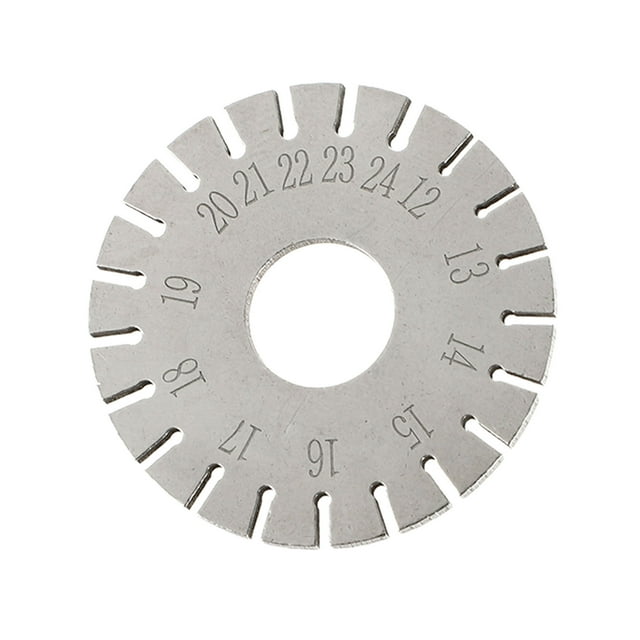 Miangastore 1 Pce Mesureur de Cordes de Piano Pratique Outil de Réglage de Piano Professionnel (Argent)