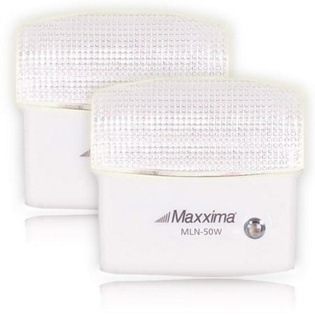 

Maxxima 5 LED Warm White Night Light With Dusk to Dawn Sensor (Pack of 2)