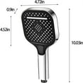 Shower Head Handheld Spray Combo 2024 High Pressure Handheld Showerhead