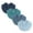 Set 1, variant on 4 Piece Cotton Infants Teething Bib 2-Layer Absorbent Baby Burp Cloth Toddler Saliva Towel for Feeding Drooling