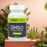 DMSO 4 oz. Plastic Bottle 99.995% Pure Low Odor Pharma Grade Dimethyl Sulfoxide