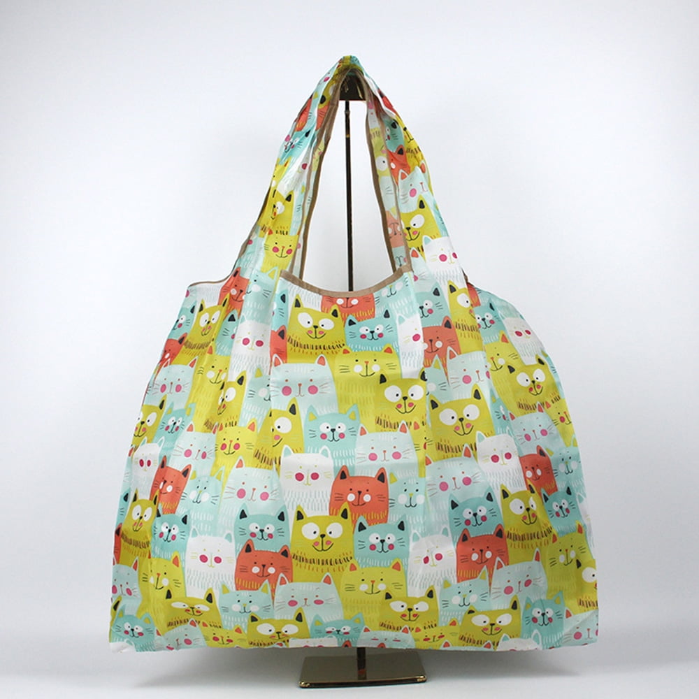 Details about   Wrapables Large Reusable Shopping Tote Bag with Outer Pouch Cherry Blossoms 
