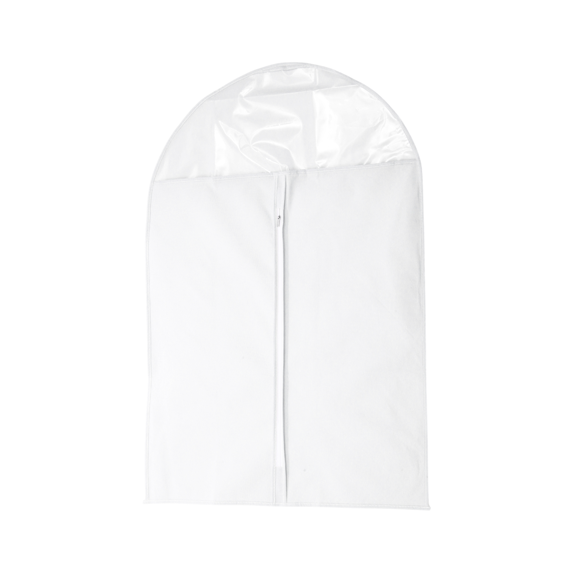 Unique Bargains 3 Pcs Dustproof Thickened Garment Bag White 35.43"x23.62"