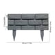 thumbnail image 3 of Brick Effect Garden Fence,Flower Bed Border Detachable Splicing Garden Fence,Simulation Bricks Fencing Panels Garden Edging Decoration,1 Piece(17.7x1 1.4x2in), 3 of 6