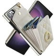 thumbnail image 1 of HCTian for Samsung S23 Plus Lanyard Leather Wallet Card Phone Case Ring Cover, 1 of 7