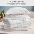 thumbnail image 6 of U by Bedsure Queen Comforter Set, Boho Tufted Shabby Chic Bedding Comforter Set, 3 Pieces Farmhouse Bed Set for All Seasons, White Bedding Set with 2 Pillow Shams, 6 of 7