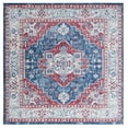 thumbnail image 2 of SAFAVIEH Brentwood Dimas Oriental Area Rug, Navy/Red, 6'7" x 6'7" Square, 2 of 12
