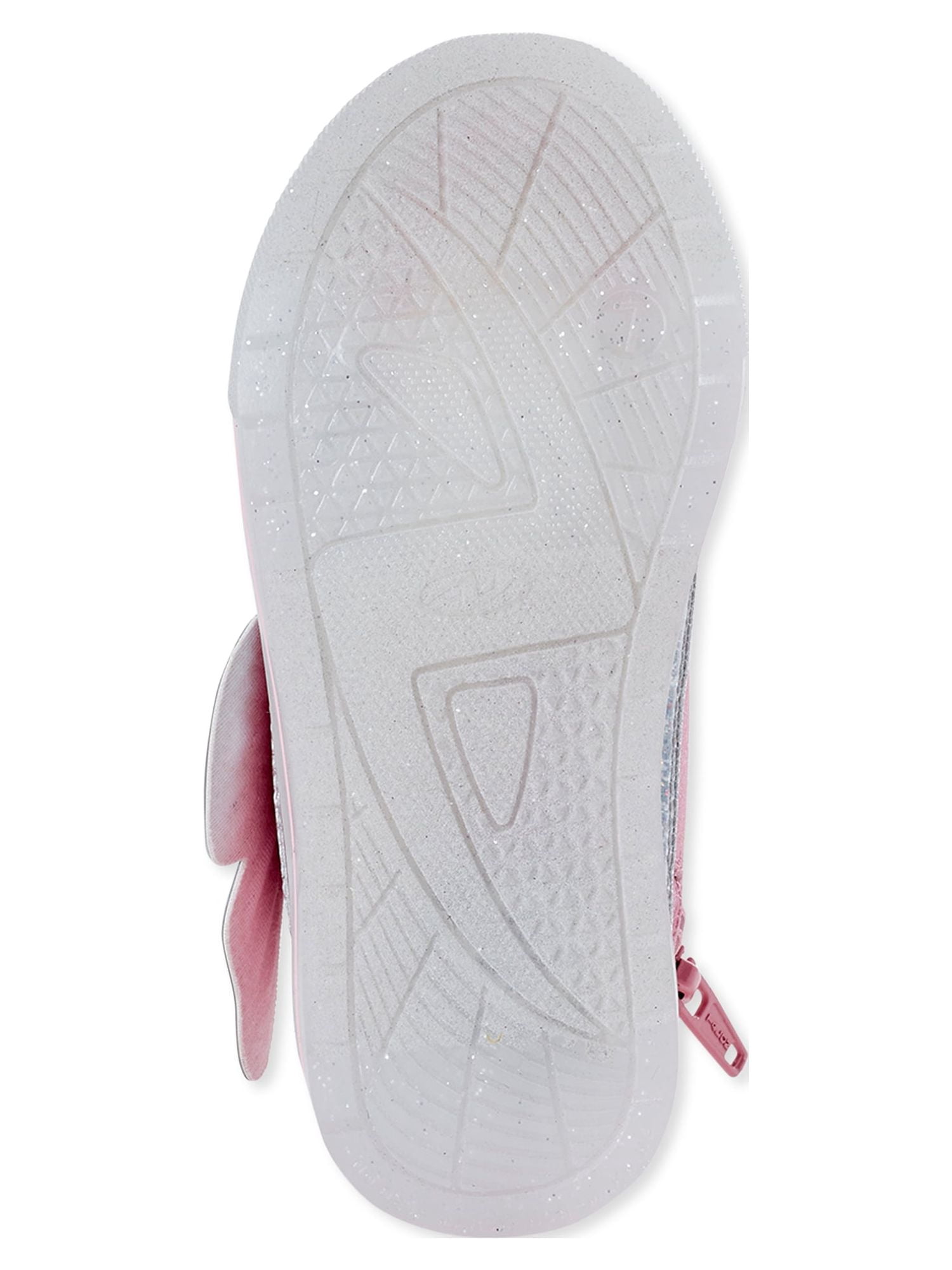 Athletic Works Toddler Girls Light Up High Top Shoes, Sizes 7-12