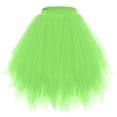 thumbnail image 4 of EnJoCho Girls Tulle Dress Elastic High Waist Multitiered Swing Birthday Evening Holiday Dancing Dresses Kids 2 to 15 Years, 4 of 4