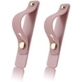thumbnail image 1 of soportes telescópicos portátiles con correa para el dedo, universales de silicona para teléfono con soporte extensible, adhesivos con presillas elásticas para iPhone y Android (rosa)., 1 of 8