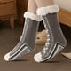 thumbnail image 5 of Calcetines de invierno para suelo: calcetines forrados de forro polar extra gruesos para mujeres y hombres, calcetines antideslizantes cálidos para suelos fríos, 5 of 5