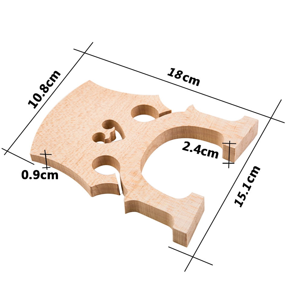 3/4 Regulated Double Bass Bridge Bridge Upright Bass Bridge