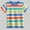 Orange-02, variant on Boys Girls T Shirts Short Sleeve Stripe Graphic Tees Crewneck Pullover Shirts for Kids Clothes Size 5 Years