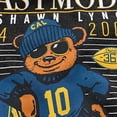 thumbnail image 2 of Men's Roots of Fight Marshawn Lynch Black Cal Bears Beastmode Tri-Blend Pullover Sweatshirt, 2 of 5