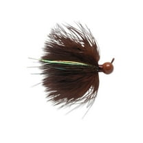 VMC Marabou Jig Brown 1/4 oz