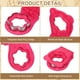 thumbnail image 3 of Uxcell 2 Paquete Cortador de Sándwich Sin Corteza, Forma de Flor/Corazón, Sellador de Sándwich Uncrustable, Cortador de Galletas y Sellador para DIY Desayuno Almuerzo Té de la Tarde (Rosa Rojo/Verde), 3 of 7
