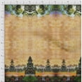 thumbnail image 2 of Soimoi Cotton Voile Fabric Peacock Panel Print Sewing Fabric Yard 42 Inch Wide, 2 of 3